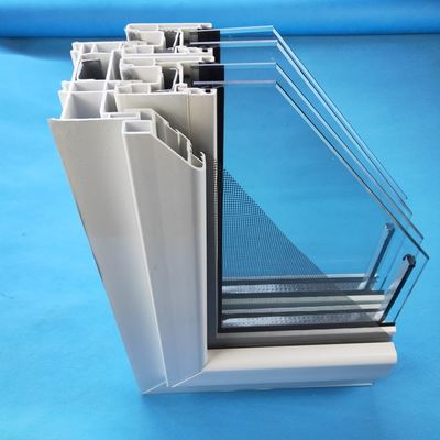 HONOR PSW80 Modern PVC Soundproof Sliding Window with Double Glazed Fiberglass Screen Energy Efficient & Smooth Operation