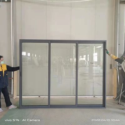 空間節約のための家庭用アルミニウムスライドドア