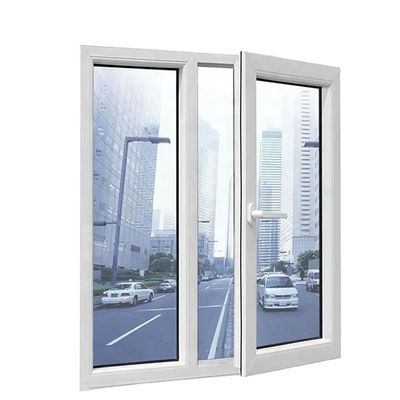 quality ヴィラ 温めガラス カーセメント ウィンドウ 内側開き UPVC 傾き ターン ウィンドウ factory