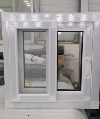 防水 洗浄 UPVC スライディング ウィンドウとドア 隠されたハードウェア