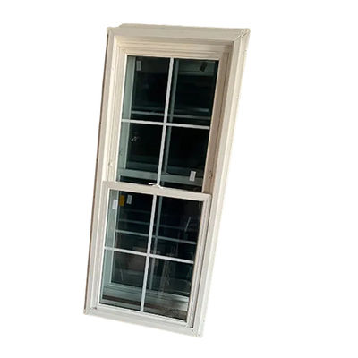 シングル・ダブル・グラス 30x48 UPVC PVC シングル・ハンング・ビニール・ウィンドウ