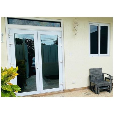 Factory Design PVC Casement Glass Doors Upvc French Door