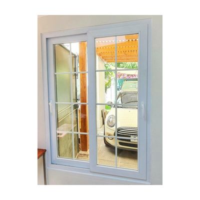 Smooth Operation Energy Efficiency PVC Sliding Window UPVC Double Glazed Design