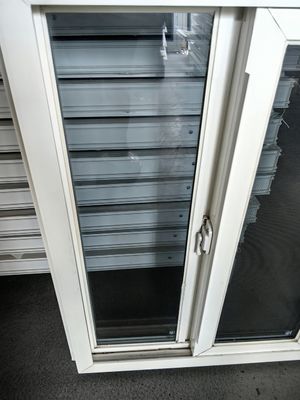 سبک آمریکایی Upvc پنجره های سفارشی قاب رنگ برای وینیل یک پنجره کشویی و ثابت