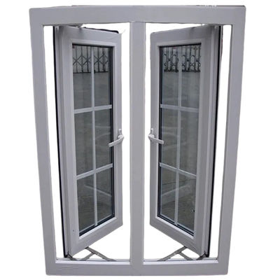 モダンデザイン PVC UPVC グリルデザイン ガラスのガラスのガラスのガラスのガラスのガラスのガラスのガラスのガラスの