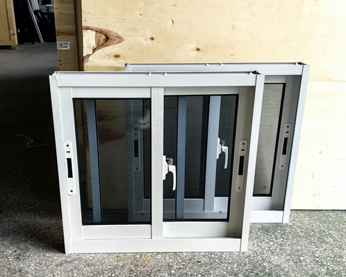 Fiberglass Fly Screen Aluminum Sliding Window And Door With Double Glazed Glass
