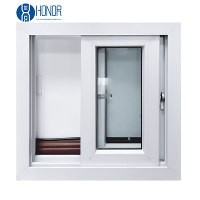 Hurricane Impact & Wind Resistant PVC/UPVC Sliding Windows for Residential House, Courtyard & Leisure Facilities