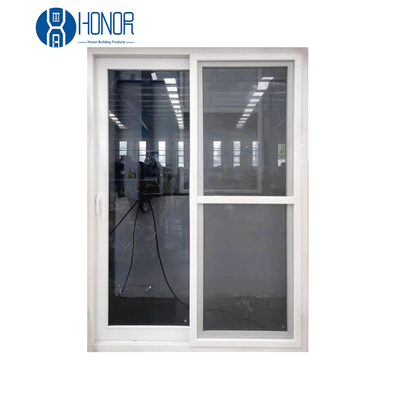 Honor Modern Design UPVC/PVC Sliding Windows Soundproof Tempered Glass Home Balcony Self-Built House Horizontal Hanging