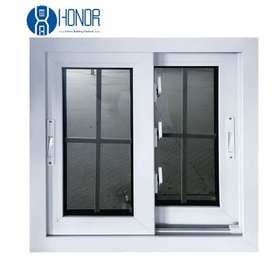Customizaion Modern Small Bathroom PVC Sliding Windows Single  Glass Bathroom windows for Sale
