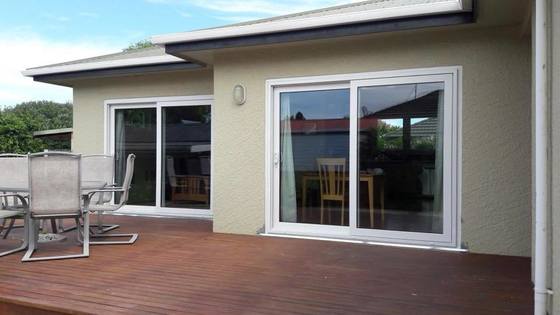 PVC Sliding Glass Door Custom House Sliding Tempered Glass Door