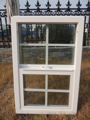 Hot Sale American Style Sliding Windows Vinyl Single up Down Window Double Hung Windows